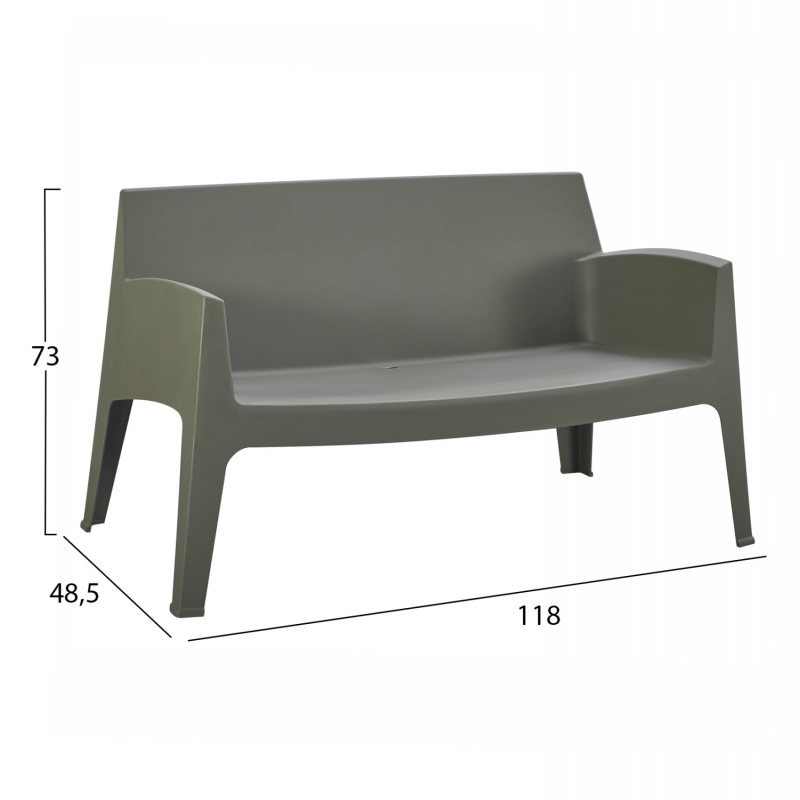 ΣΕΤ LOUNGE 4ΤΜΧ SLEEK HM21275.05 DARK OLIVE GREEN ΠΟΛΥΠΡΟΠΥΛΕΝΙΟ ΣΕΤ LOUNGE 4ΤΜΧ SLEEK HM21275.05 DARK OLIVE GREEN ΠΟΛΥΠΡΟΠΥΛΕΝΙΟ
