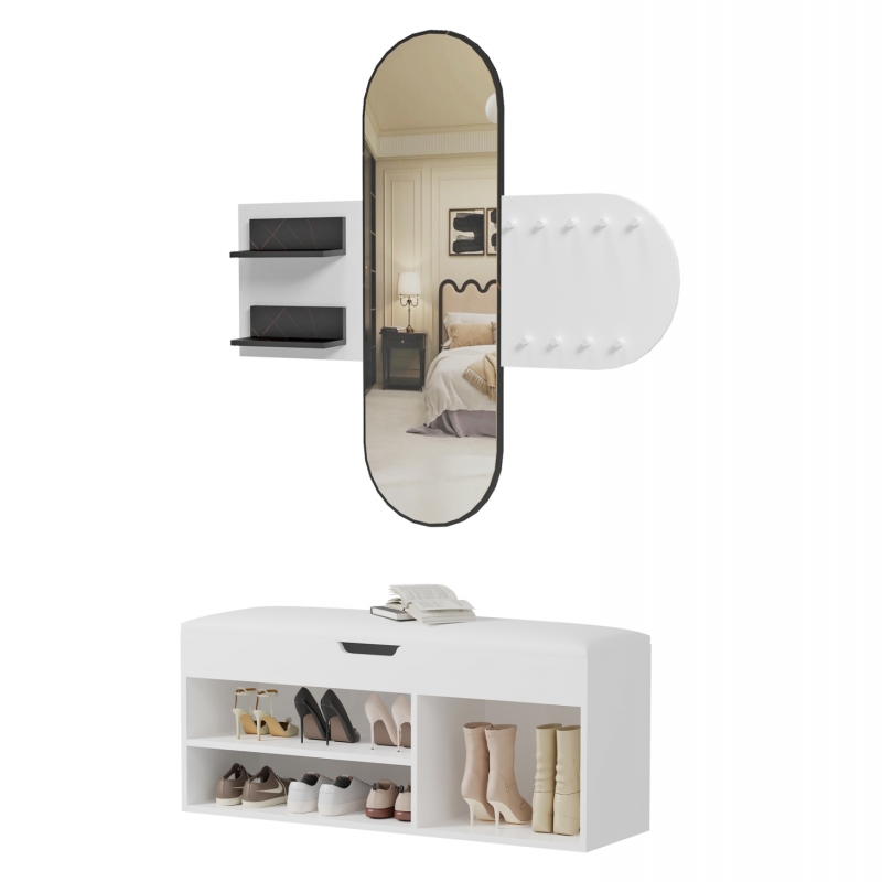 ΣΕΤ ΕΙΣΟΔΟΥ 2ΤΜΧ CHERYL HM21276.01 ΜΕΛΑΜΙΝΗ ΣΕ ΛΕΥΚΟ--ΟΨΗ ΜΑΥΡΟ ΜΑΡΜΑΡΟ ΣΕΤ ΕΙΣΟΔΟΥ 2ΤΜΧ CHERYL HM21276.01 ΜΕΛΑΜΙΝΗ ΣΕ ΛΕΥΚΟ--ΟΨΗ ΜΑΥΡΟ ΜΑΡΜΑΡΟ