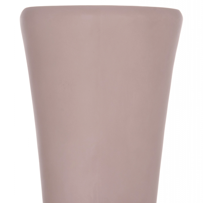 ΔΙΑΚΟΣΜΗΤΙΚΟ ΒΑΖΟ ΔΑΠΕΔΟΥ NEBULA HM4660.05M FIBER CEMENT TAUPE--ΞΥΛΟ ΤΕΑΚ Φ45x148Υεκ