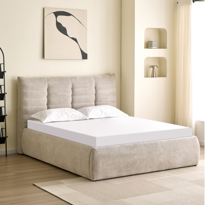 ΚΡΕΒΑΤΙ ΔΙΠΛΟ SANDRA HM732.03 ΜΠΕΖ ΥΦΑΣΜΑ & ΑΠΟΘΗΚΕΥΤΙΚΟΣ ΧΩΡΟΣ ΓΙΑ  ΣΤΡΩΜΑ 160x200εκ ΚΡΕΒΑΤΙ ΔΙΠΛΟ SANDRA HM732.03 ΜΠΕΖ ΥΦΑΣΜΑ & ΑΠΟΘΗΚΕΥΤΙΚΟΣ ΧΩΡΟΣ ΓΙΑ  ΣΤΡΩΜΑ 160x200εκ