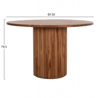 ΤΡΑΠΕΖΙ ΤΡΑΠΕΖΑΡΙΑΣ ΣΤΡΟΓΓΥΛΟ RODER HM9896 ΞΥΛΟ ΤΕΑΚ- 3εκ. πάχος επιφ.- Φ130x79,5Υεκ ΤΡΑΠΕΖΙ ΤΡΑΠΕΖΑΡΙΑΣ ΣΤΡΟΓΓΥΛΟ RODER HM9896 ΞΥΛΟ ΤΕΑΚ- 3εκ. πάχος επιφ.- Φ130x79,5Υεκ