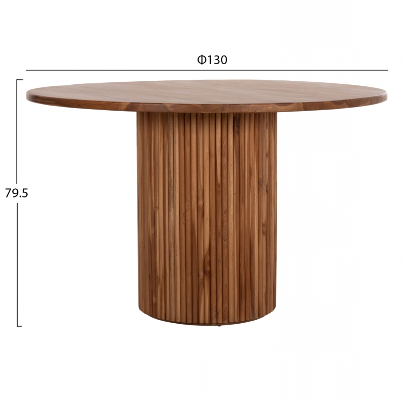 ΤΡΑΠΕΖΙ ΤΡΑΠΕΖΑΡΙΑΣ ΣΤΡΟΓΓΥΛΟ RODER HM9896 ΞΥΛΟ ΤΕΑΚ- 3εκ. πάχος επιφ.- Φ130x79,5Υεκ ΤΡΑΠΕΖΙ ΤΡΑΠΕΖΑΡΙΑΣ ΣΤΡΟΓΓΥΛΟ RODER HM9896 ΞΥΛΟ ΤΕΑΚ- 3εκ. πάχος επιφ.- Φ130x79,5Υεκ