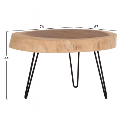 ΤΡΑΠΕΖΙ ΣΑΛΟΝΙΟΥ SERVON HM9912 SUAR ΞΥΛΟ ΦΥΣΙΚΟ-ΜΕΤΑΛ.ΠΟΔΙΑ ΜΑΥΡΑ 76x67x44Υεκ. ΤΡΑΠΕΖΙ ΣΑΛΟΝΙΟΥ SERVON HM9912 SUAR ΞΥΛΟ ΦΥΣΙΚΟ-ΜΕΤΑΛ.ΠΟΔΙΑ ΜΑΥΡΑ 76x67x44Υεκ.