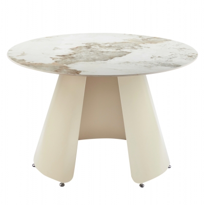 ΤΡΑΠΕΖΙ ΤΡΑΠΕΖΑΡΙΑΣ ΣΤΡΟΓΓΥΛΟ SEDAR HM18326 ΚΕΡΑΜΙΚΟ TOP--ΚΡΕΜ ΜΕΤΑΛ.ΠΟΔΙΑ Φ120x78Υ ΤΡΑΠΕΖΙ ΤΡΑΠΕΖΑΡΙΑΣ ΣΤΡΟΓΓΥΛΟ SEDAR HM18326 ΚΕΡΑΜΙΚΟ TOP--ΚΡΕΜ ΜΕΤΑΛ.ΠΟΔΙΑ Φ120x78Υ