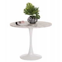 ΤΡΑΠΕΖΙ ΤΡΑΠΕΖΑΡΙΑΣ ROLLO HM9421.11 ΣΤΡΟΓΓΥΛΟ WHITE MARBLE Φ90x74Υεκ. ΤΡΑΠΕΖΙ ΤΡΑΠΕΖΑΡΙΑΣ ROLLO HM9421.11 ΣΤΡΟΓΓΥΛΟ WHITE MARBLE Φ90x74Υεκ.