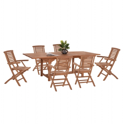 ΣΕΤ ΤΡΑΠΕΖΑΡΙΑΣ CRANDER HM21288 ΤΡΑΠΕΖΙ & 6 ΠΟΛΥΘΡΟΝΕΣ ΠΤΥΣΣΟΜΕΝΕΣ-ΤΕΑΚ ΣΕΤ ΤΡΑΠΕΖΑΡΙΑΣ CRANDER HM21288 ΤΡΑΠΕΖΙ & 6 ΠΟΛΥΘΡΟΝΕΣ ΠΤΥΣΣΟΜΕΝΕΣ-ΤΕΑΚ