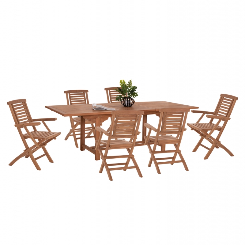 ΣΕΤ ΤΡΑΠΕΖΑΡΙΑΣ CRANDER HM21288 ΤΡΑΠΕΖΙ & 6 ΠΟΛΥΘΡΟΝΕΣ ΠΤΥΣΣΟΜΕΝΕΣ-ΤΕΑΚ ΣΕΤ ΤΡΑΠΕΖΑΡΙΑΣ CRANDER HM21288 ΤΡΑΠΕΖΙ & 6 ΠΟΛΥΘΡΟΝΕΣ ΠΤΥΣΣΟΜΕΝΕΣ-ΤΕΑΚ
