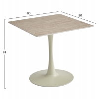 ΤΡΑΠΕΖΙ ΤΡΑΠΕΖΑΡΙΑΣ TETRAN HM18315.04 ΒΑΣΗ ΣΑΜΠΑΝΙ--SINTERED STONE ΧΡΩΜΑ ΤΡΑΒΕΡΤΙΝΑ 80x80x74Υεκ ΤΡΑΠΕΖΙ ΤΡΑΠΕΖΑΡΙΑΣ TETRAN HM18315.04 ΒΑΣΗ ΣΑΜΠΑΝΙ--SINTERED STONE ΧΡΩΜΑ ΤΡΑΒΕΡΤΙΝΑ 80x80x74Υεκ