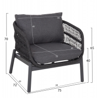 ΣΕΤ ΣΑΛΟΝΙ ΕΞ.ΧΩΡΟΥ 5ΤΜΧ MEMFIS HM6470.01 ΑΛΟΥΜΙΝΙΟ-ΣΧΟΙΝΙ-ΚΕΡΑΜΙΚΟ TOP---ΓΚΡΙ