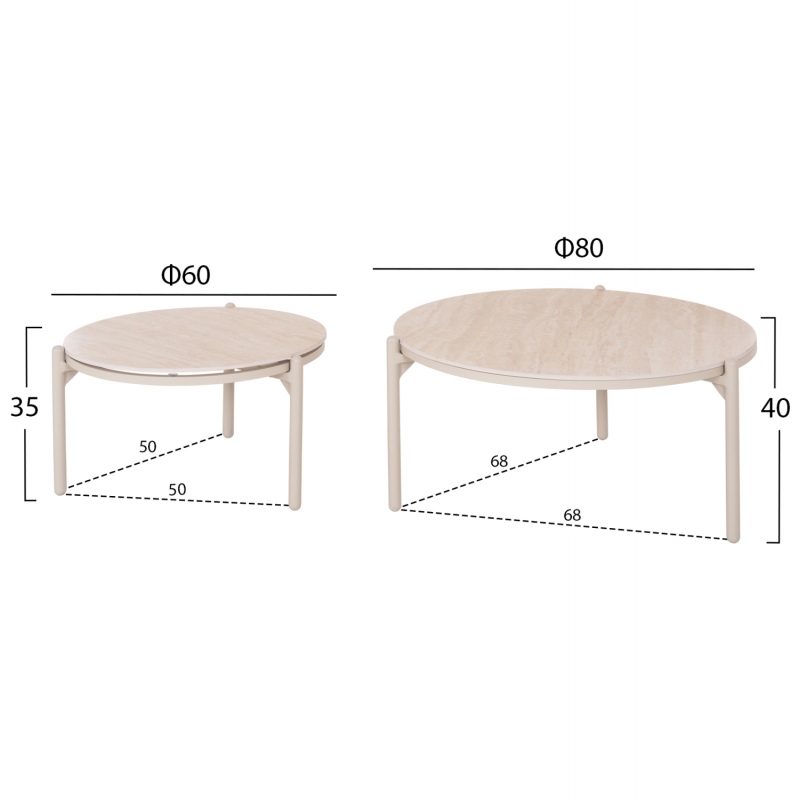 ΣΕΤ ΣΑΛΟΝΙ ΕΞ.ΧΩΡΟΥ 5ΤΜΧ MEMFIS HM6470.02 ΑΛΟΥΜΙΝΙΟ-ΣΧΟΙΝΙ-ΚΕΡΑΜΙΚΟ TOP--APRICOT