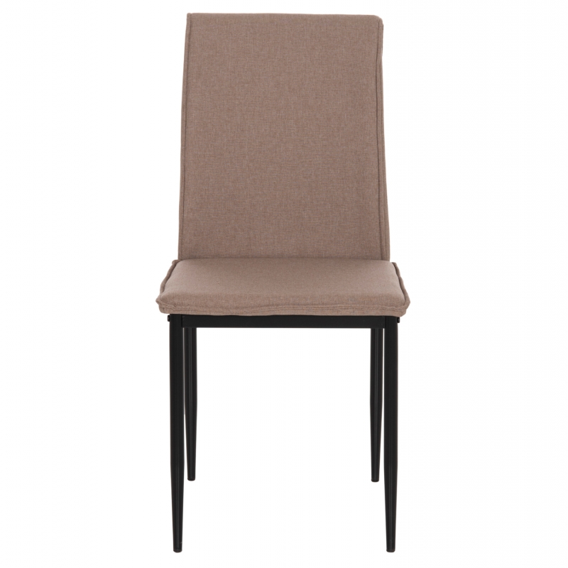 ΚΑΡΕΚΛΑ ΤΡΑΠΕΖΑΡΙΑΣ PERKY HM18347.04 ΜΠΕΖ ΥΦΑΣΜΑ-ΜΕΤΑΛ. ΠΟΔΙΑ ΜΑΥΡΑ 44x60x87Υεκ