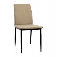 ΚΑΡΕΚΛΑ ΤΡΑΠΕΖΑΡΙΑΣ PERKY HM18347.04 ΜΠΕΖ ΥΦΑΣΜΑ-ΜΕΤΑΛ. ΠΟΔΙΑ ΜΑΥΡΑ 42x58x89,5Υεκ