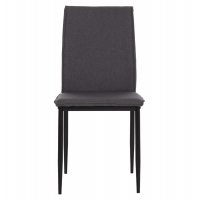 ΚΑΡΕΚΛΑ ΤΡΑΠΕΖΑΡΙΑΣ PERKY HM18347.01 ΓΚΡΙ ΥΦΑΣΜΑ-ΜΕΤΑΛ. ΠΟΔΙΑ ΜΑΥΡΑ 44x60x87Υεκ