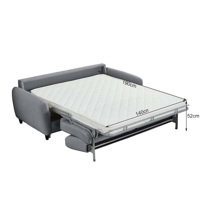 ΚΑΝΑΠΕΣ-ΚΡΕΒΑΤΙ ΜΕ ΑΝΑΔΙΠΛ.ΣΤΡΩΜΑ ETUDINE HM3311.01 ΓΚΡΙ ΥΦΑΣΜΑ 190x98x90Υεκ ΚΑΝΑΠΕΣ-ΚΡΕΒΑΤΙ ΜΕ ΑΝΑΔΙΠΛ.ΣΤΡΩΜΑ ETUDINE HM3311.01 ΓΚΡΙ ΥΦΑΣΜΑ 190x98x90Υεκ