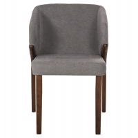 ΣΕΤ ΤΡΑΠΕΖΑΡΙΑΣ 7ΤΜΧ RINER HM21338 ΤΡΑΠΕΖΙ ΑΠΟ MDF--ΚΑΡΕΚΛΕΣ ΑΠΟ RUBBERWOOD & ΥΦΑΣΜΑ