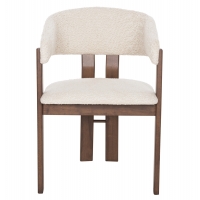 ΣΕΤ ΤΡΑΠΕΖΑΡΙΑΣ 7ΤΜΧ ZARRA HM21338.01 ΤΡΑΠΕΖΙ ΑΠΟ MDF--ΚΑΡΕΚΛΕΣ ΜΕ ΜΠΟΥΚΛΕ ΥΦΑΣΜΑ