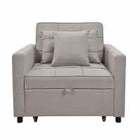 ΠΟΛΥΘΡΟΝΑ-ΚΡΕΒΑΤΙ MERO HM3306.03 ΜΠΕΖ ΥΦΑΣΜΑ 98x85x88Υεκ. ΠΟΛΥΘΡΟΝΑ-ΚΡΕΒΑΤΙ MERO HM3306.03 ΜΠΕΖ ΥΦΑΣΜΑ 98x85x88Υεκ.