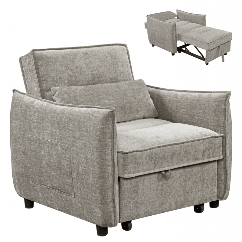 ΠΟΛΥΘΡΟΝΑ-ΚΡΕΒΑΤΙ ORYN HM3307.03 ΜΠΕΖ ΥΦΑΣΜΑ 89x85x84Υεκ. ΠΟΛΥΘΡΟΝΑ-ΚΡΕΒΑΤΙ ORYN HM3307.03 ΜΠΕΖ ΥΦΑΣΜΑ 89x85x84Υεκ.