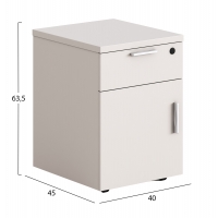 ΣΥΡΤΑΡΙΕΡΑ/ΝΤΟΥΛΑΠΙ STORTEC HM18287 ΜΕΛΑΜΙΝΗ ΣΕ ΕΚΡΟΥ 40x45x63,5Υεκ