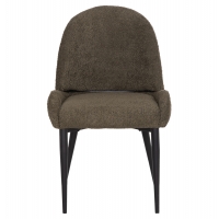 ΚΑΡΕΚΛΑ SARKY HM8585.13 ΥΦΑΣΜΑ ΜΠΟΥΚΛΕ ΠΡΑΣΙΝΟ ΜΕ ΜΕΤΑΛΛΙΚΑ ΠΟΔΙΑ 56x64x88Yεκ.