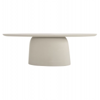ΤΡΑΠΕΖΙ ΤΡΑΠΕΖΑΡΙΑΣ ΟΒΑΛ BRECCAN HM6577.02 ΜΠΕΖ FIBER CEMENT 240x100x75Υεκ. ΤΡΑΠΕΖΙ ΤΡΑΠΕΖΑΡΙΑΣ ΟΒΑΛ BRECCAN HM6577.02 ΜΠΕΖ FIBER CEMENT 240x100x75Υεκ.