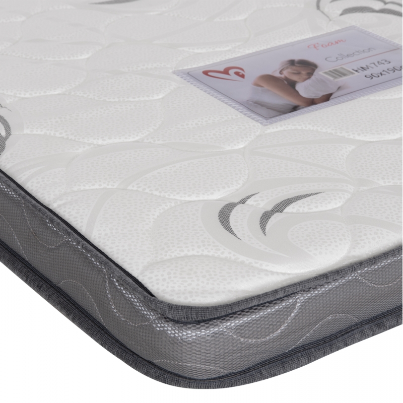 ΣΤΡΩΜΑ ΑΦΡΟΥ TRICO HM743 ΛΕΥΚΟ 90x190x10(πάχος)εκ.