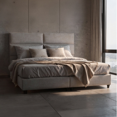 ΚΡΕΒΑΤΙ ΥΠΕΡΔΙΠΛΟ MILO ΑΠΟ ΜΠΕΖ ΥΦΑΣΜΑ HM628.32 ΓΙΑ ΣΤΡΩΜΑ 180x200 εκ. ΚΡΕΒΑΤΙ ΥΠΕΡΔΙΠΛΟ MILO ΑΠΟ ΜΠΕΖ ΥΦΑΣΜΑ HM628.32 ΓΙΑ ΣΤΡΩΜΑ 180x200 εκ.