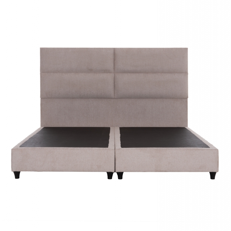 ΚΡΕΒΑΤΙ ΥΠΕΡΔΙΠΛΟ MILO ΑΠΟ ΜΠΕΖ ΥΦΑΣΜΑ HM628.32 ΓΙΑ ΣΤΡΩΜΑ 180x200 εκ. ΚΡΕΒΑΤΙ ΥΠΕΡΔΙΠΛΟ MILO ΑΠΟ ΜΠΕΖ ΥΦΑΣΜΑ HM628.32 ΓΙΑ ΣΤΡΩΜΑ 180x200 εκ.