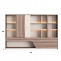 ΒΙΒΛΙΟΘΗΚΗ ΣΕΙΡΑ SUPERON HM2141 ΜΕΛΑΜΙΝΗ ΜΠΕΖ & ΦΥΣΙΚΟ--LED ΦΩΤΙΣΜΟΣ 300x40x200Υεκ ΒΙΒΛΙΟΘΗΚΗ ΣΕΙΡΑ SUPERON HM2141 ΜΕΛΑΜΙΝΗ ΜΠΕΖ & ΦΥΣΙΚΟ--LED ΦΩΤΙΣΜΟΣ 300x40x200Υεκ