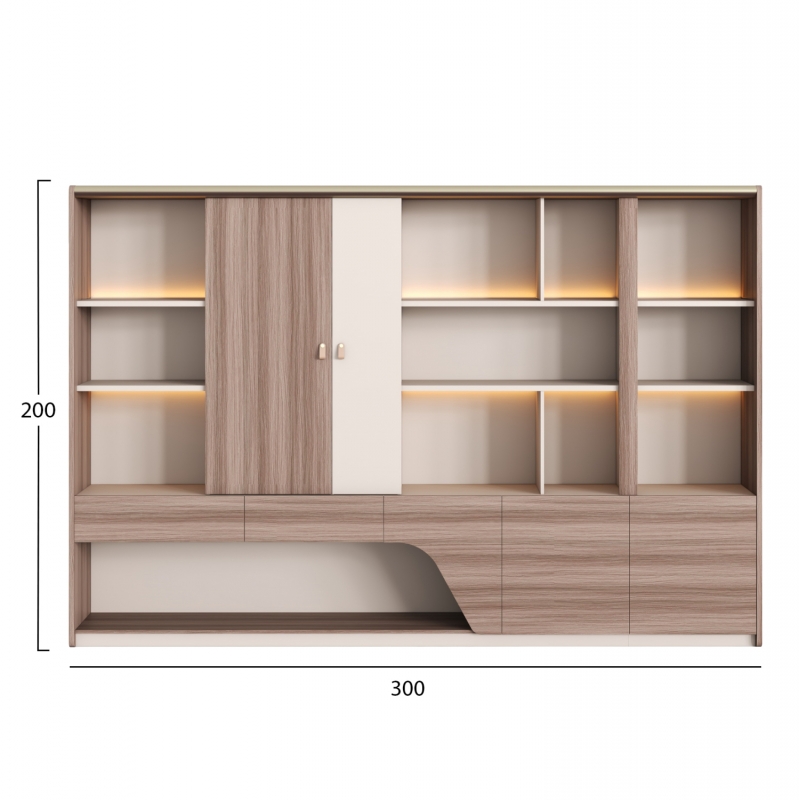 ΒΙΒΛΙΟΘΗΚΗ ΣΕΙΡΑ SUPERON HM2141 ΜΕΛΑΜΙΝΗ ΜΠΕΖ & ΦΥΣΙΚΟ--LED ΦΩΤΙΣΜΟΣ 300x40x200Υεκ ΒΙΒΛΙΟΘΗΚΗ ΣΕΙΡΑ SUPERON HM2141 ΜΕΛΑΜΙΝΗ ΜΠΕΖ & ΦΥΣΙΚΟ--LED ΦΩΤΙΣΜΟΣ 300x40x200Υεκ