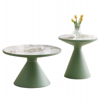 ΣΕΤ 2 ΤΡΑΠΕΖΙA ΣΑΛΟΝΙΟΥ LYNX HM18316.95 Β' ΔΙΑΛΟΓΗΣ-ΜΕΤΑΛΛΟ & SINTERED STONE TOP