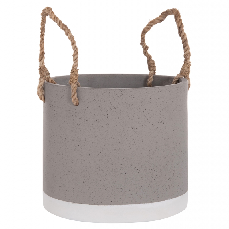 ΓΛΑΣΤΡΑ ΕΣ. ΧΩΡΟΥ ΣΕΙΡΑ TRYLL HM4690S FIBER CEMENT ΓΚΡΙ & ΣΧΟΙΝΙ Φ23x20Υεκ.