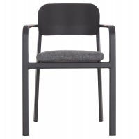 ΠΟΛΥΘΡΟΝΑ ΤΡΑΠΕΖΑΡΙΑΣ ELARA HM6414.01 ΓΚΡΙ ΑΛΟΥΜΙΝΙΟ-OLEFIN--ΞΥΛΟ TEAK 56x62x78Υεκ.