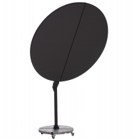 ΟΜΠΡΕΛΑ ΜΕ ΒΑΣΗ ΣΕΙΡΑ CANNOPY HM21285.01 ΑΛΟΥΜΙΝΙΟ & ΓΡΑΝΙΤΗΣ-ΜΟΛΥΒΙ ΧΡΩΜΑ Φ2,2μ