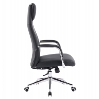 ΚΑΡΕΚΛΑ ΓΡΑΦΕΙΟΥ SONTY HM18354.01 ΜΑΥΡΟ PU ΔΕΡΜΑ--ΒΑΣΗ ΧΡΩΜΙΟΥ 67x68x125Υεκ