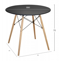 ΣΕΤ ΤΡΑΠΕΖΑΡΙΑΣ 3ΤΜΧ TWIST HM21373 ΣΤΡΟΓΓΥΛΟ ΤΡΑΠΕΖΙ Φ80 & 2 ΚΑΡΕΚΛΕΣ ΣΕ ΜΑΥΡΟ ΣΕΤ ΤΡΑΠΕΖΑΡΙΑΣ 3ΤΜΧ TWIST HM21373 ΣΤΡΟΓΓΥΛΟ ΤΡΑΠΕΖΙ Φ80 & 2 ΚΑΡΕΚΛΕΣ ΣΕ ΜΑΥΡΟ