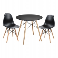 ΣΕΤ ΤΡΑΠΕΖΑΡΙΑΣ 3ΤΜΧ TWIST HM21373 ΣΤΡΟΓΓΥΛΟ ΤΡΑΠΕΖΙ Φ80 & 2 ΚΑΡΕΚΛΕΣ ΣΕ ΜΑΥΡΟ ΣΕΤ ΤΡΑΠΕΖΑΡΙΑΣ 3ΤΜΧ TWIST HM21373 ΣΤΡΟΓΓΥΛΟ ΤΡΑΠΕΖΙ Φ80 & 2 ΚΑΡΕΚΛΕΣ ΣΕ ΜΑΥΡΟ