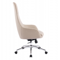 ΚΑΡΕΚΛΑ ΓΡΑΦΕΙΟΥ BEKKER HM18359.02 ΜΠΕΖ PU ΔΕΡΜΑ--ΒΑΣΗ ΧΡΩΜΙΟΥ 67x67x126Υεκ ΚΑΡΕΚΛΑ ΓΡΑΦΕΙΟΥ BEKKER HM18359.02 ΜΠΕΖ PU ΔΕΡΜΑ--ΒΑΣΗ ΧΡΩΜΙΟΥ 67x67x126Υεκ