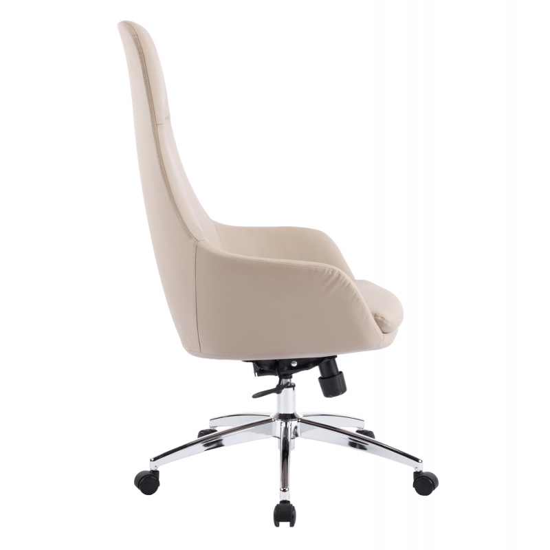 ΚΑΡΕΚΛΑ ΓΡΑΦΕΙΟΥ BEKKER HM18359.02 ΜΠΕΖ PU ΔΕΡΜΑ--ΒΑΣΗ ΧΡΩΜΙΟΥ 67x67x126Υεκ ΚΑΡΕΚΛΑ ΓΡΑΦΕΙΟΥ BEKKER HM18359.02 ΜΠΕΖ PU ΔΕΡΜΑ--ΒΑΣΗ ΧΡΩΜΙΟΥ 67x67x126Υεκ