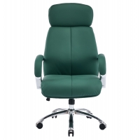 ΚΑΡΕΚΛΑ ΓΡΑΦΕΙΟΥ TOREN HM18357.07 ΠΡΑΣΙΝΟ PU ΔΕΡΜΑ--ΒΑΣΗ ΧΡΩΜΙΟΥ 66x74x128Υεκ