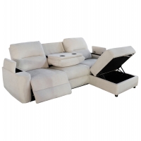 ΚΑΝΑΠΕΣ ΔΕΞΙΑ ΓΩΝΙΑ SYNTHIA HM3308.01R ΑΝΑΚΛΙΣΗ & ΑΠΟΘ.ΧΩΡΟΣ--ΜΠΕΖ 246x159x97Υεκ