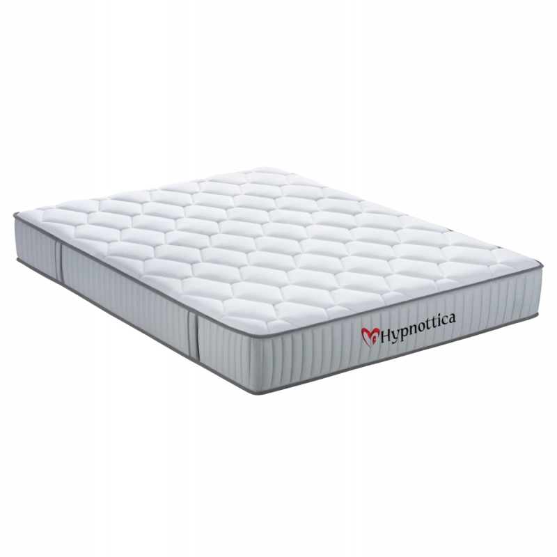 ΣΤΡΩΜΑ ΔΙΠΛΟ HYPNOTTICA HM748.05 POCKET SPRINGS--ΛΕΥΚΟ 150x200x25Υεκ.