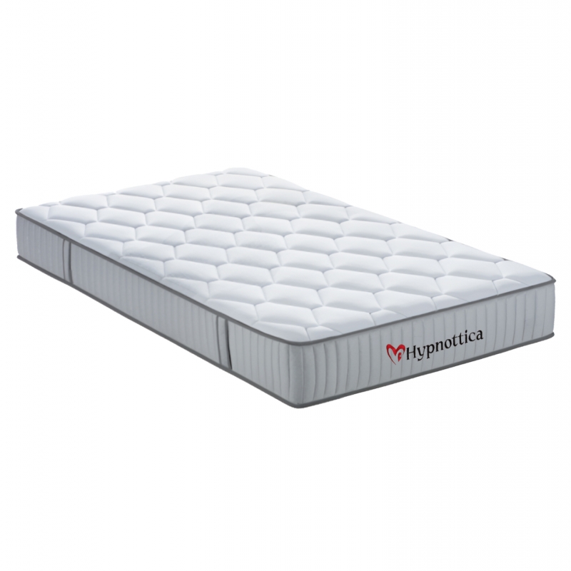 ΣΤΡΩΜΑ ΔΙΠΛΟ HYPNOTTICA HM748.04 POCKET SPRINGS--ΛΕΥΚΟ 140x200x25Υεκ.