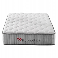 ΣΤΡΩΜΑ ΜΟΝΟ HYPNOTTICA HM748.01 POCKET SPRINGS--ΛΕΥΚΟ 90x190x25Υεκ.