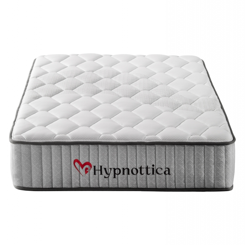 ΣΤΡΩΜΑ ΜΟΝΟ HYPNOTTICA HM748.01 POCKET SPRINGS--ΛΕΥΚΟ 90x190x25Υεκ.