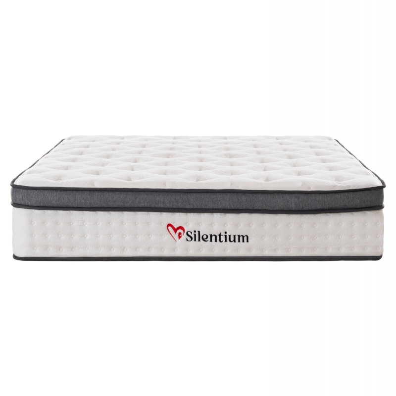 ΣΤΡΩΜΑ ΔΙΠΛΟ SILENTIUM HM749.05 POCKET SPRINGS--ΛΕΥΚΟ 150x200x30Υεκ.