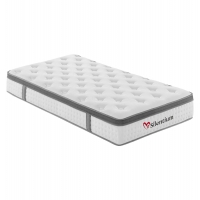 ΣΤΡΩΜΑ ΜΟΝΟ SILENTIUM HM749.01 POCKET SPRINGS--ΛΕΥΚΟ 90x190x30Υεκ.