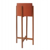 ΓΛΑΣΤΡΑ ΕΣΩΤ.ΧΩΡΟΥ RENTIL HM4684.08S FIBER CEMENT ΧΡΩΜΑ ΤΕΡΑΚΟΤΑ--ΒΑΣΗ TEAK Φ27x56Υ