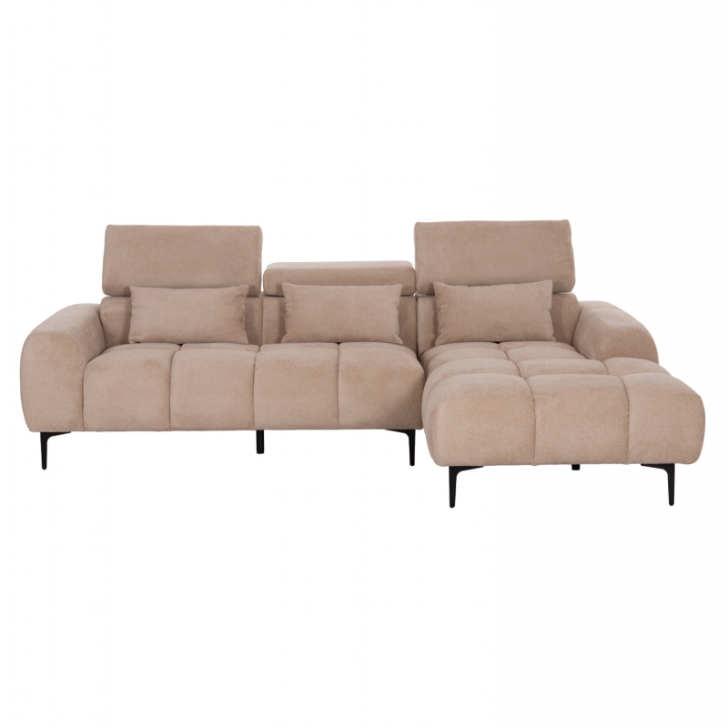 ΚΑΝΑΠΕΣ ΔΕΞΙΑ ΓΩΝΙΑ DIVYA HM3267.11R ΜΠΕΖ ΥΦΑΣΜΑ 260x100-174x104Υεκ. ΚΑΝΑΠΕΣ ΔΕΞΙΑ ΓΩΝΙΑ DIVYA HM3267.11R ΜΠΕΖ ΥΦΑΣΜΑ 260x100-174x104Υεκ.
