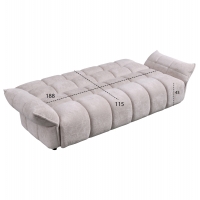 ΚΑΝΑΠΕΣ ΚΡΕΒΑΤΙ MELU HM3314.02 ΜΠΕΖ ΥΦΑΣΜΑ--ΚΑΘΙΣΜΑ POCKET SPRINGS 240-250x90x85Υεκ. ΚΑΝΑΠΕΣ ΚΡΕΒΑΤΙ MELU HM3314.02 ΜΠΕΖ ΥΦΑΣΜΑ--ΚΑΘΙΣΜΑ POCKET SPRINGS 240-250x90x85Υεκ.